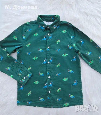 Детска Коледна риза H&M 9-10години