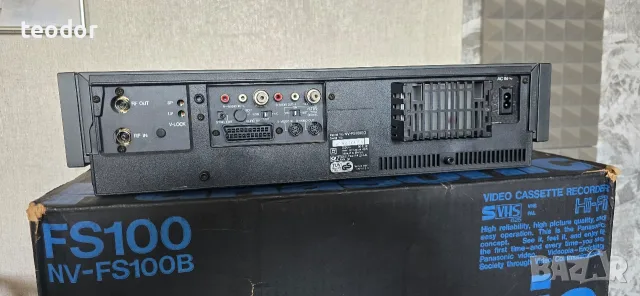PANASONIC NV-FS 100  S-VHS, снимка 4 - Декове - 46571165