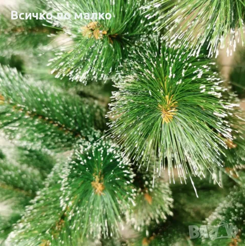 Коледно дърво с бели връхчета, снимка 3 - Декорация за дома - 56571056
