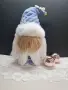 Зимно гномче в синьо, снимка 1