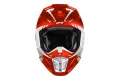 Мотокрос каска UFO RAYSON RED/WHITE, снимка 2