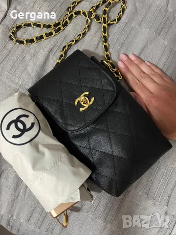 луксозен чадър Chanel, снимка 5 - Чанти - 56602499