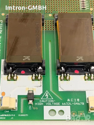 Backlight Inverter Board 6632L- 0467B / KLS-EE32HK14M2, снимка 3 - Части и Платки - 56720835