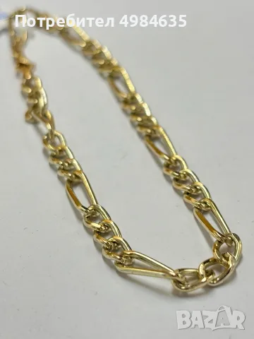 Нова златна гривна плетка Cartier, снимка 9 - Гривни - 56612209