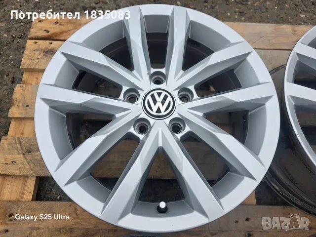 Лети джанти 16ки 5х112 VW, снимка 4 - Гуми и джанти - 56709308