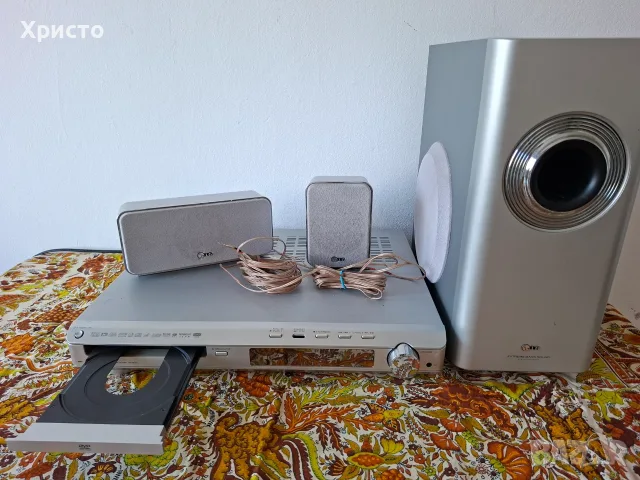 Система за домашно кино LG LH- T6447D 60W CD/DVD receiver буфер и тонколони