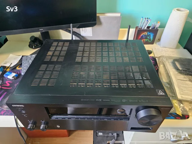 Onkyo TX-NR676E, снимка 2 - Ресийвъри, усилватели, смесителни пултове - 56722354