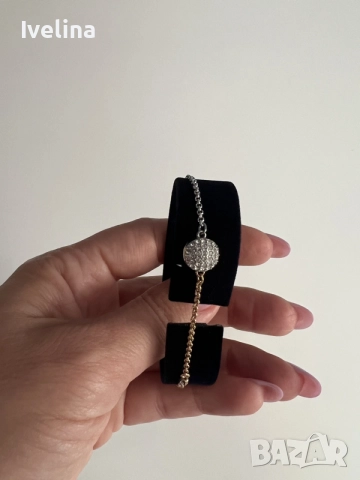 Гривна Swarovski, снимка 4 - Гривни - 56712499