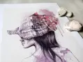Картина Арт принт "Inside my shell", снимка 3