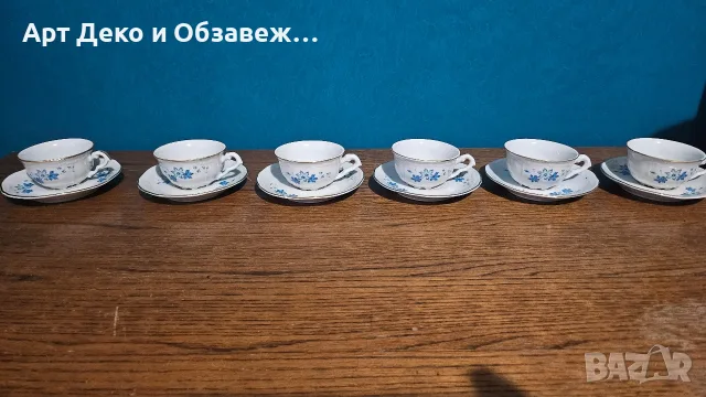 Стар БГ сет за кафе, снимка 7 - Прибори за хранене, готвене и сервиране - 56594753