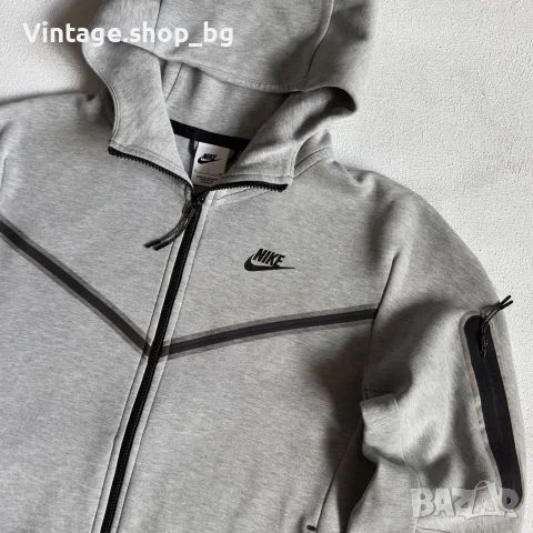 Горнище Nike Tech Fleece, снимка 3 - Спортни дрехи, екипи - 56588160