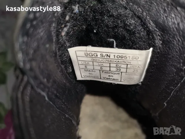 Боти Ugg Естествен велур  38 н. , снимка 10 - Дамски боти - 56616170
