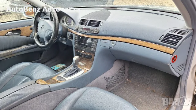 Син кожен салон за w211 седан, снимка 7 - Части - 56618720