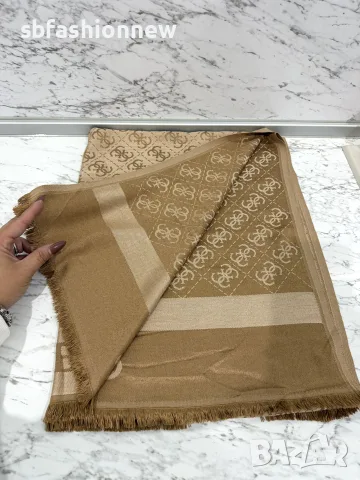 Guess шал кашмир и коприна, снимка 5 - Шалове - 56559343