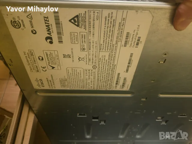 cisco router 2921, снимка 2 - Рутери - 56564665