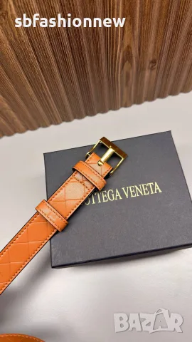 💎Bottega Veneta💎 колан естествена кожа, снимка 2 - Колани - 56588344