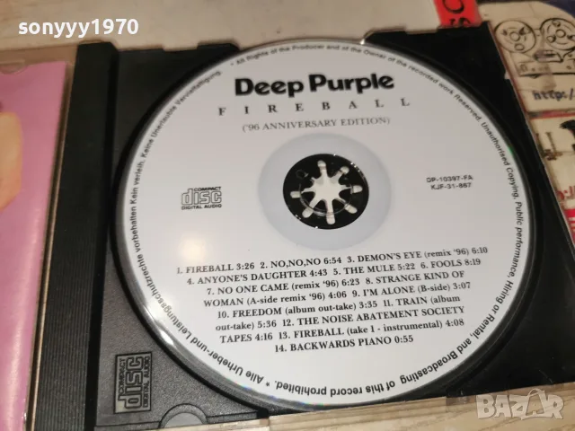 DEEP PURPLE CD 2210261920H2E8R, снимка 6 - CD дискове - 56615590