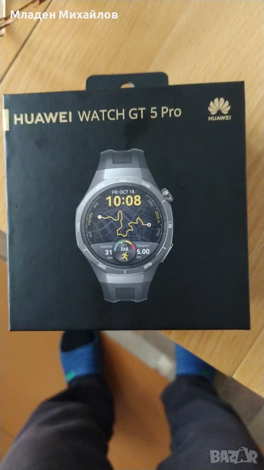 Смарт часовник  HUAWEI WACH GT 5 Pro, снимка 1