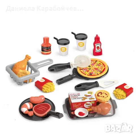 Комплект   Пица, снимка 2 - Играчки за стая - 56655081