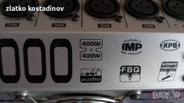 Power mixer Behringer , снимка 7 - Ресийвъри, усилватели, смесителни пултове - 56744693