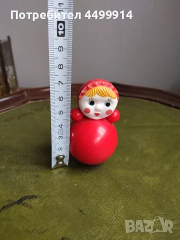 Ретро фигурка неваляшка, снимка 2 - Колекции - 56738744