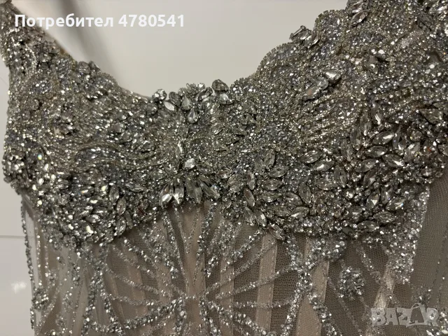 Бална рокля с камъни, снимка 6 - Рокли - 56688264