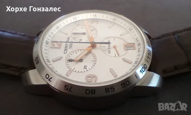 Certina DS Podium Chronograph, 40мм, снимка 6 - Мъжки - 56719120