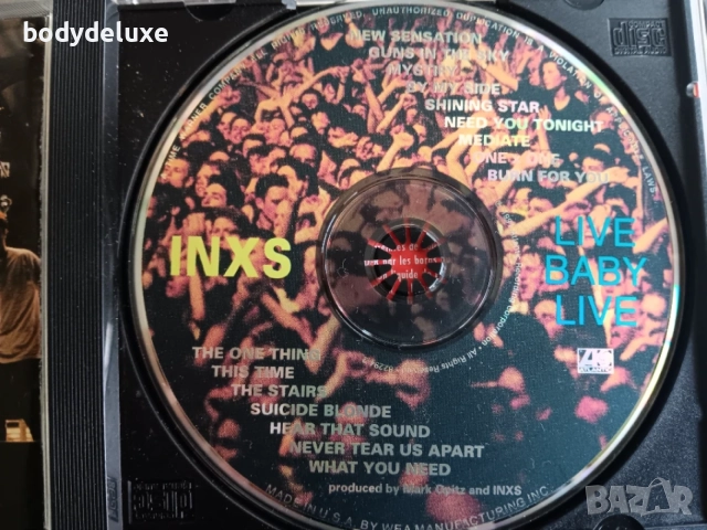 INXS аудио дискове, снимка 2 - CD дискове - 56574601