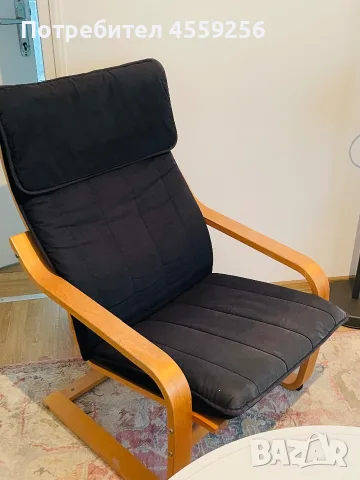 Ергономичен люлеещ стол Poang IKEA 