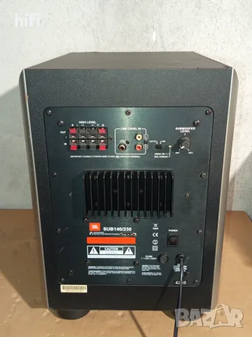 Активен субуфер JBL SUB140/230, снимка 2 - Тонколони - 56662414