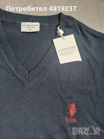 Мъжки пуловер U.S. Polo Assn. , снимка 8 - Пуловери - 56736122