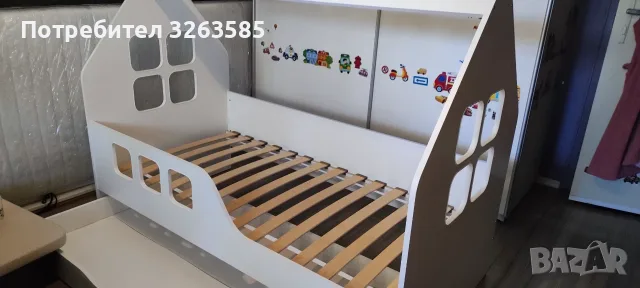 Детско легло тип къща , снимка 6 - Спални и легла - 54217453