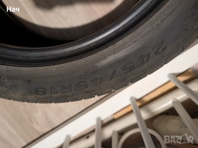 Зимни гуми 245 45 18, снимка 5 - Гуми и джанти - 56652507