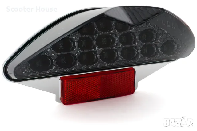 LED стоп STR8 Lexus Black Yamaha Aerox MBK Nitro STR-656.01/CE — нов