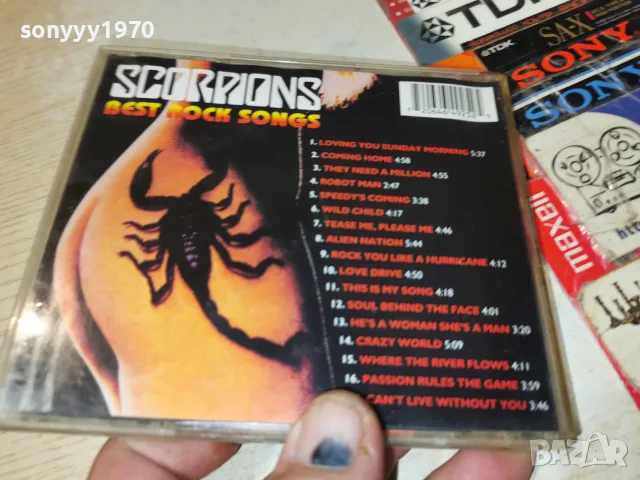 SCORPIONS CD 2210261705H2E8R, снимка 10 - CD дискове - 56613984