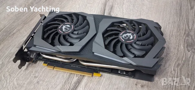 Видеокарта MSI GeForce GTX 1660 SUPER GAMING X 6GB — Отлично състояние
