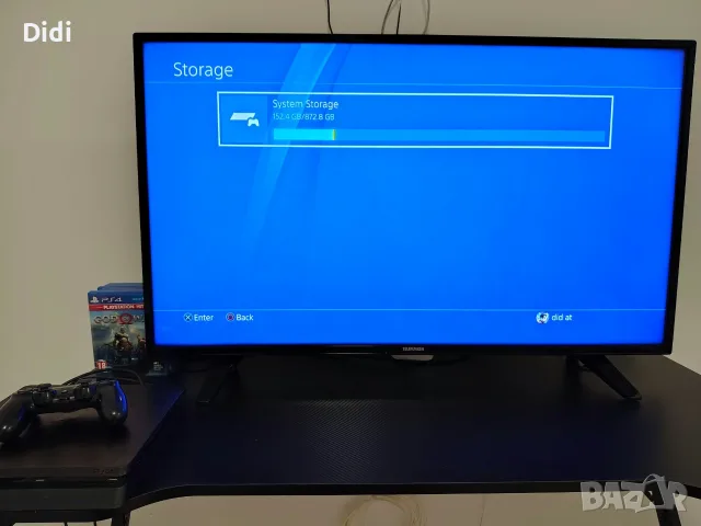 Playstation 4  slim, снимка 2 - PlayStation конзоли - 56662073
