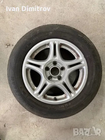 Джанти с гуми 15 Citroen, снимка 5 - Гуми и джанти - 56611508