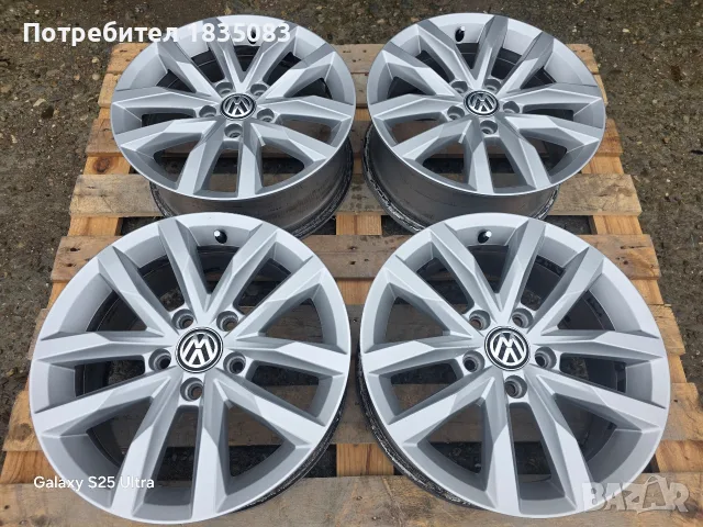 Лети джанти 16ки 5х112 VW, снимка 3 - Гуми и джанти - 56709308