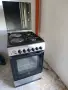 Комбинирана готварска печка Indesit клас А, инокс, снимка 1