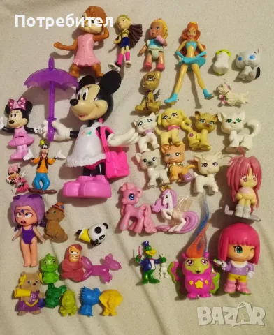 Фигурки мики маус животни и понита на Mattel Мател 