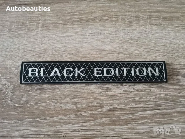 Емблема Toyota Black Edition