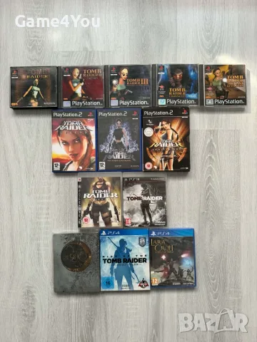 ps playstation игри tomb raider колекция и други
