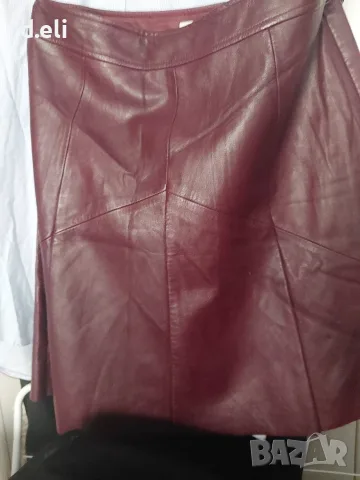 ESCADA (Laurel) Size 42 100% Кожа, снимка 3 - Поли - 56592285