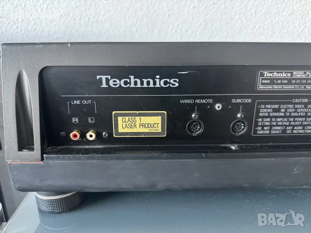 TECHNICS SL-P1200 CD ПЛЕЪР , снимка 8 - Ресийвъри, усилватели, смесителни пултове - 52592604