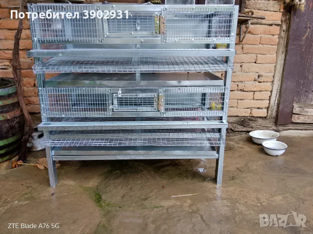 Продавам клетка за пътпъдъци. Нова. , снимка 3 - За птици - 56735970
