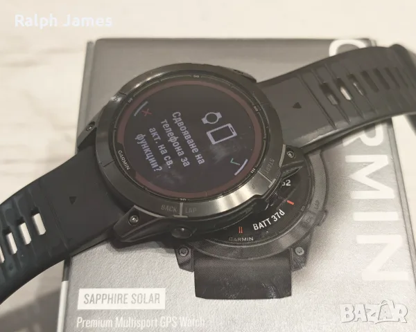 Garmin Fenix 7X Pro 51mm Sapphire Solar Edition, снимка 3 - Смарт часовници - 56583844