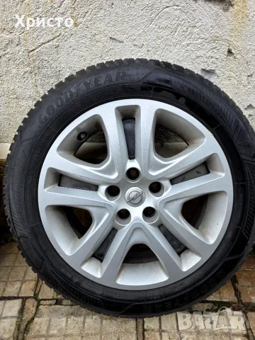 Комплект 4 бр. оригинални джанти Opel 16" с Goodyear всесезонни гуми и датчици