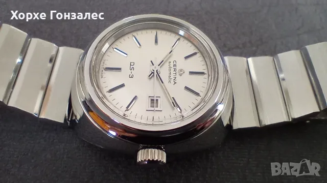 Certina DS-3 Automatic, 30мм, снимка 4 - Дамски - 56719242