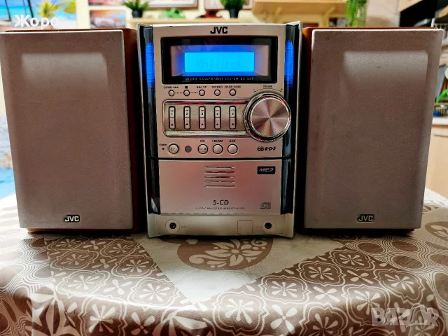 Micro component sustem JVC UX=S59, снимка 2 - Аудиосистеми - 56619884